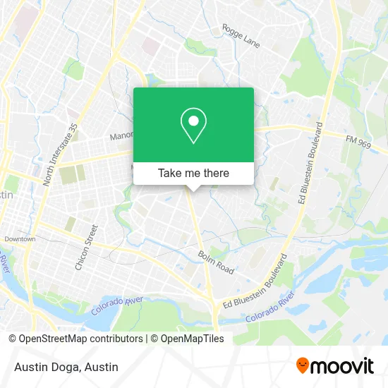 Austin Doga map