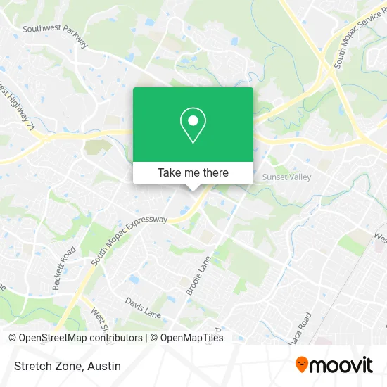 Stretch Zone map