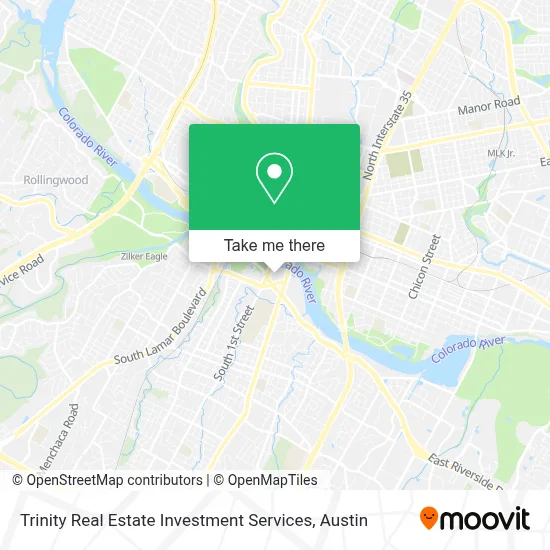 Trinity Real Estate Investment Services map
