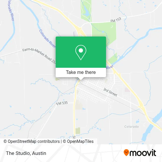The Studio map
