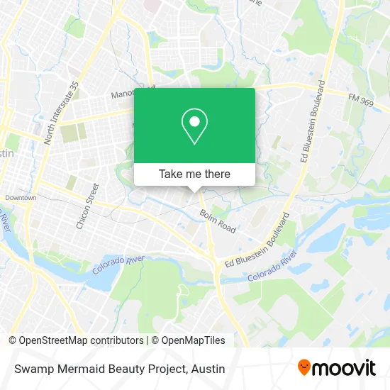 Swamp Mermaid Beauty Project map