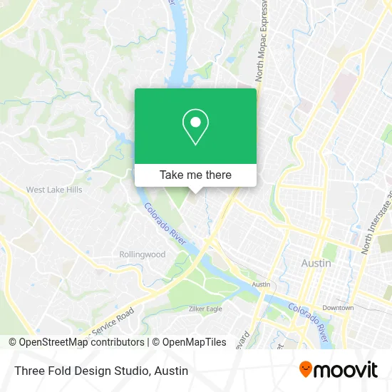 Three Fold Design Studio map