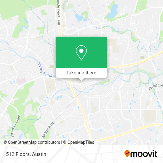 512 Floors map