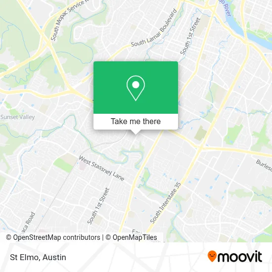 St Elmo map