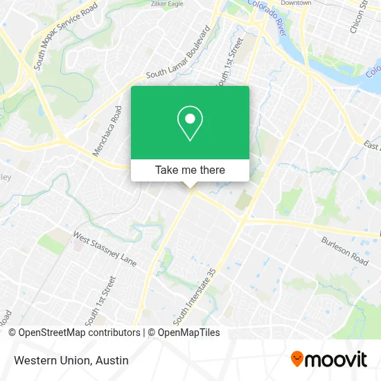 Western Union map