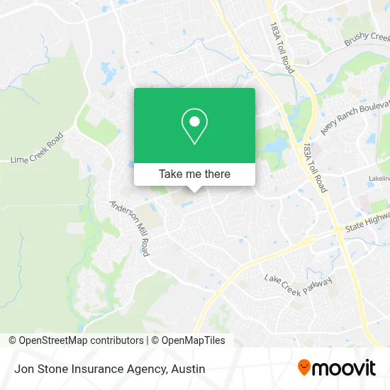 Jon Stone Insurance Agency map
