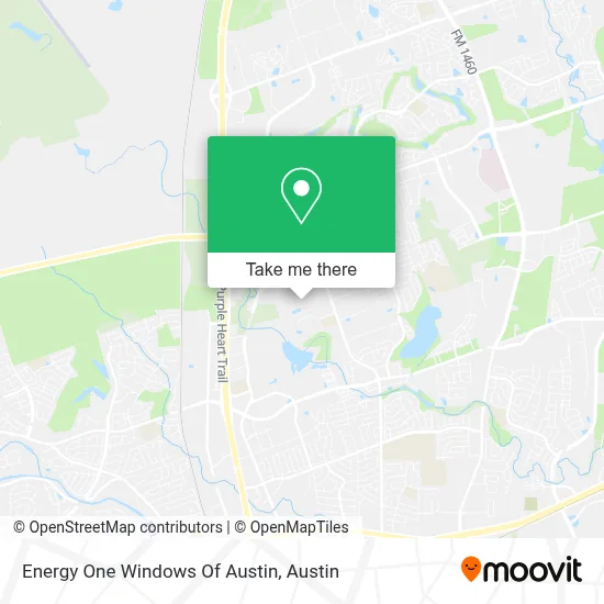 Energy One Windows Of Austin map