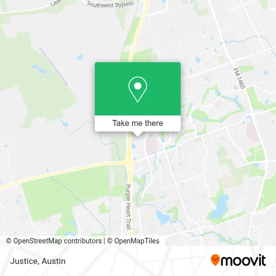 Justice map