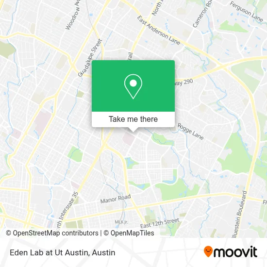 Eden Lab at Ut Austin map