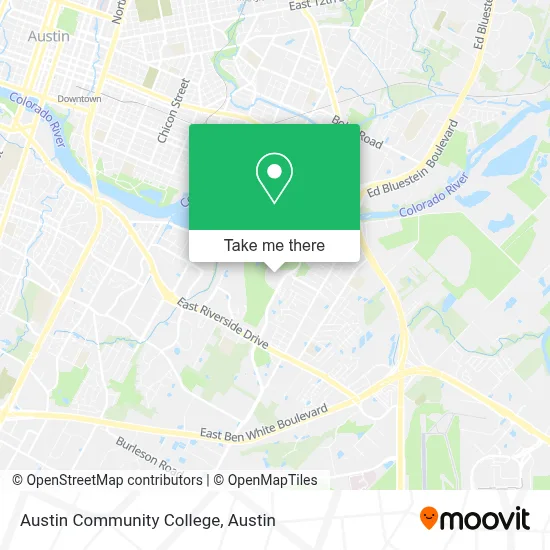 Austin Community College map