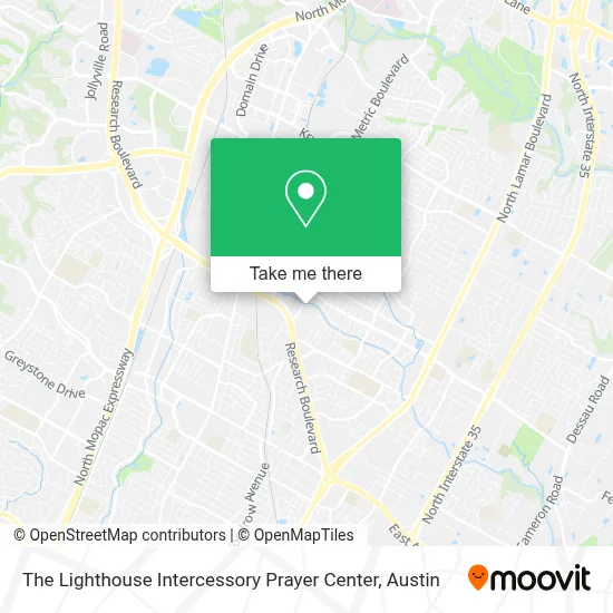 The Lighthouse Intercessory Prayer Center map