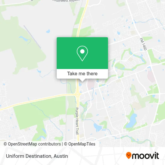 Uniform Destination map
