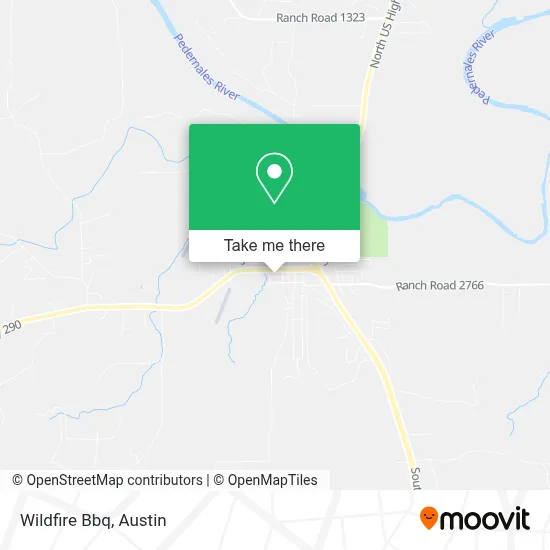 Wildfire Bbq map