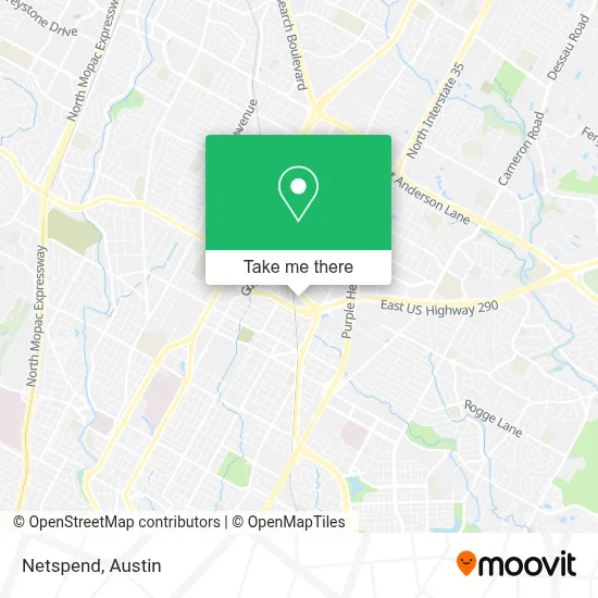 Netspend map