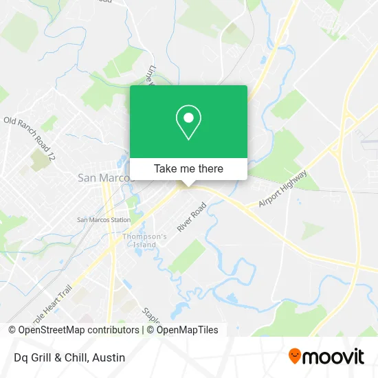 Dq Grill & Chill map