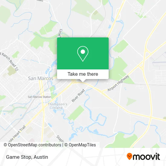 Game Stop map