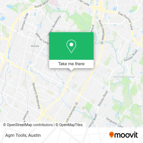Agm Tools map
