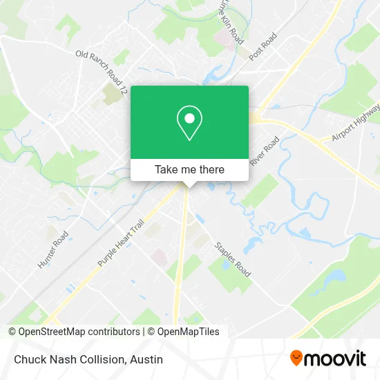 Chuck Nash Collision map