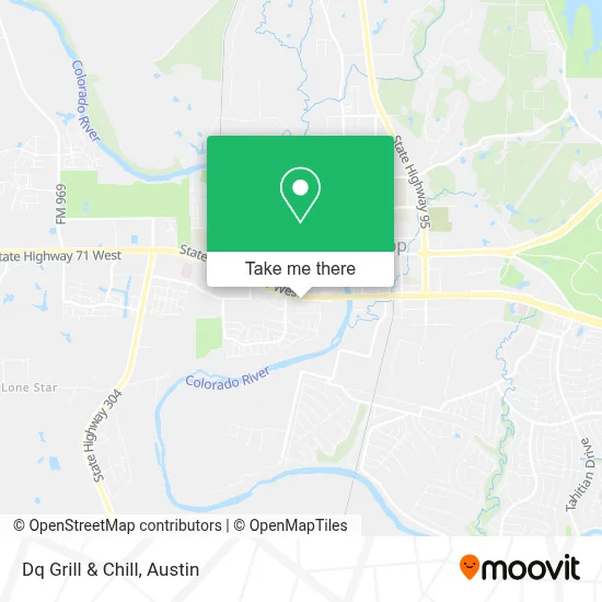 Dq Grill & Chill map