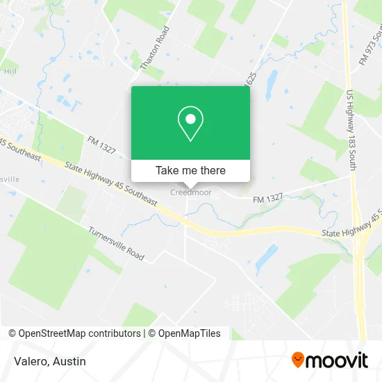 Valero map