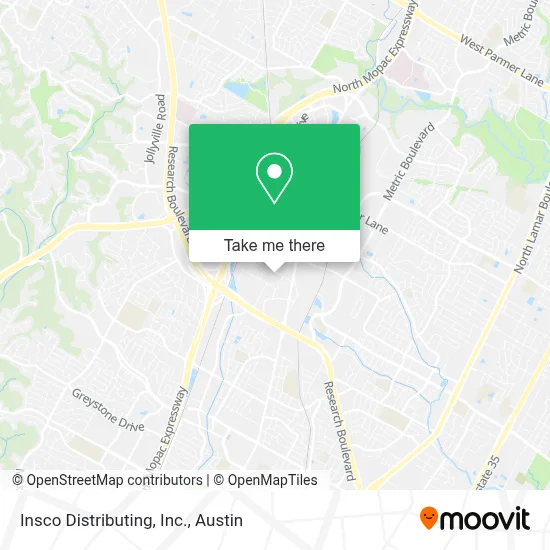 Insco Distributing, Inc. map