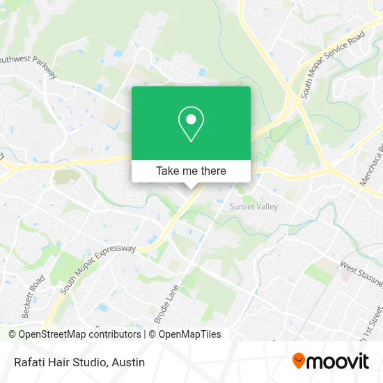 Rafati Hair Studio map