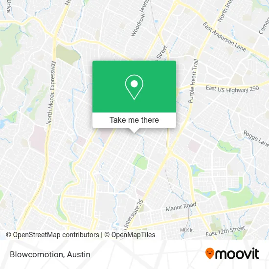 Blowcomotion map