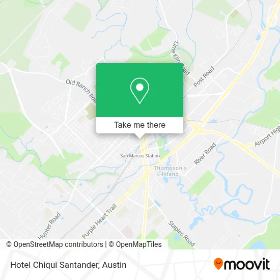 Hotel Chiqui Santander map