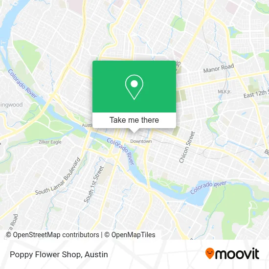 Poppy Flower Shop map