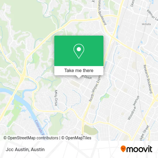Jcc Austin map