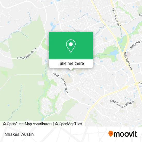 Shakes map