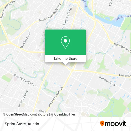 Sprint Store map