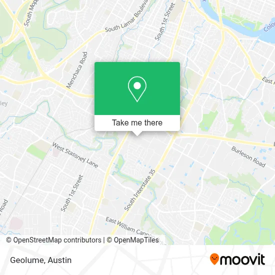 Geolume map