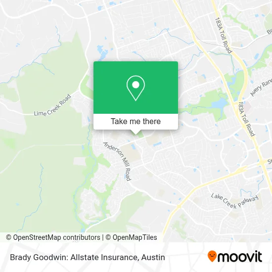 Brady Goodwin: Allstate Insurance map