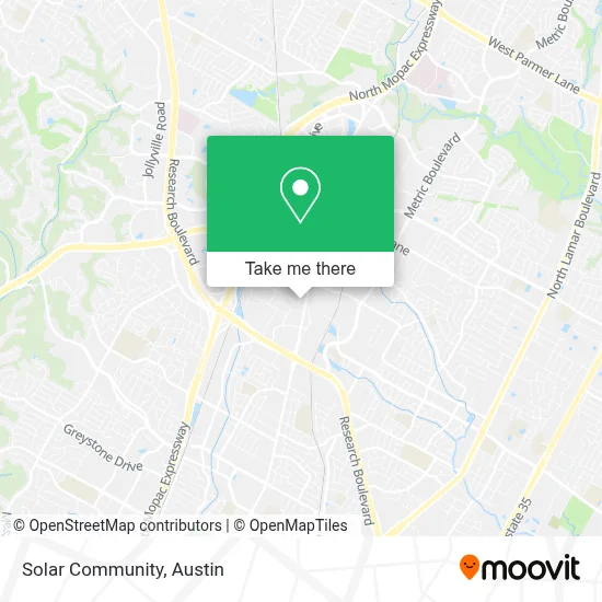 Solar Community map