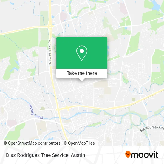 Diaz Rodríguez Tree Service map