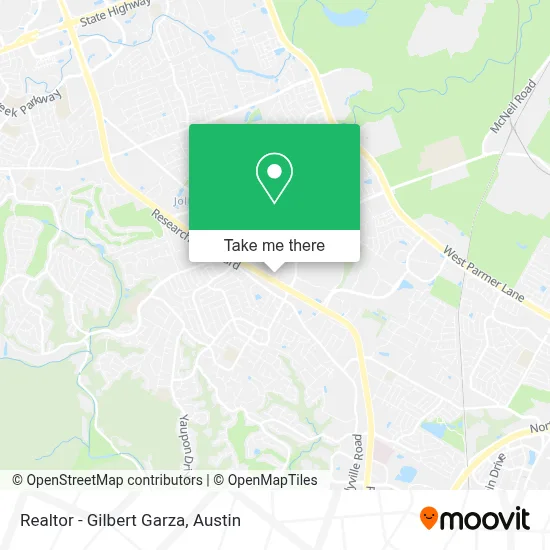 Realtor - Gilbert Garza map