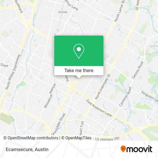 Ecamsecure map