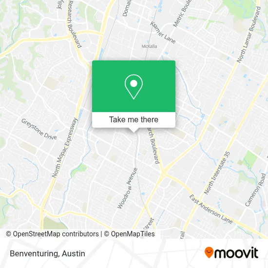 Benventuring map