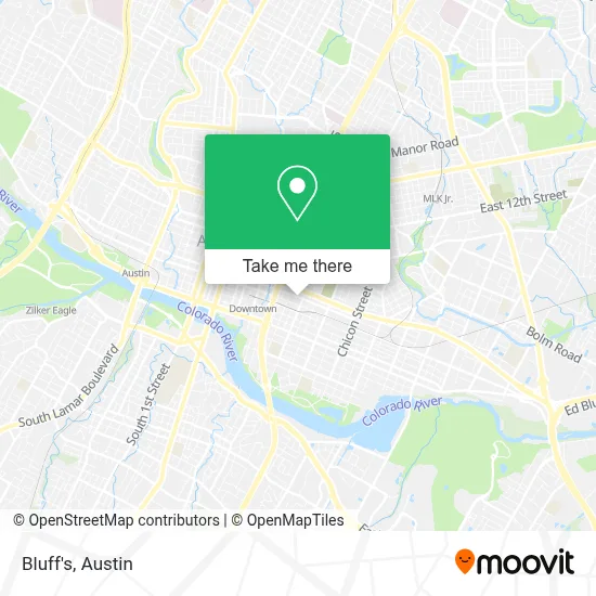 Bluff's map