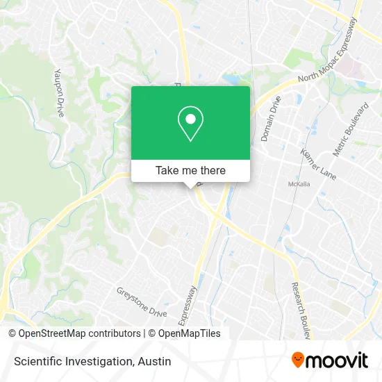 Scientific Investigation map
