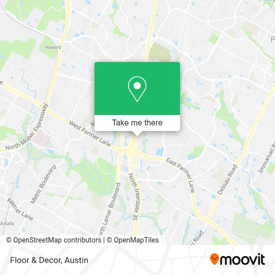 Floor & Decor map