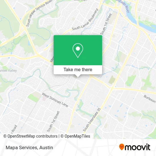 Mapa Services map