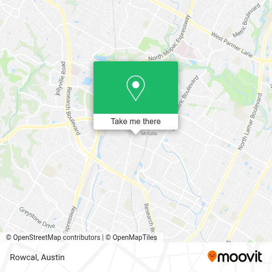 Rowcal map