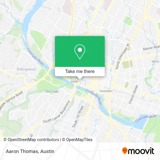Aaron Thomas map