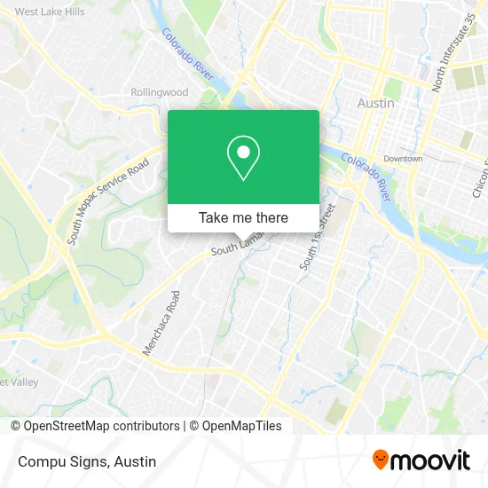 Compu Signs map
