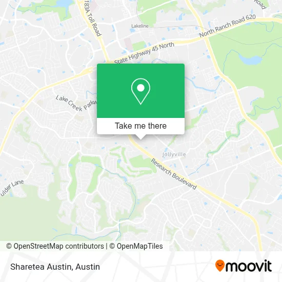Sharetea Austin map