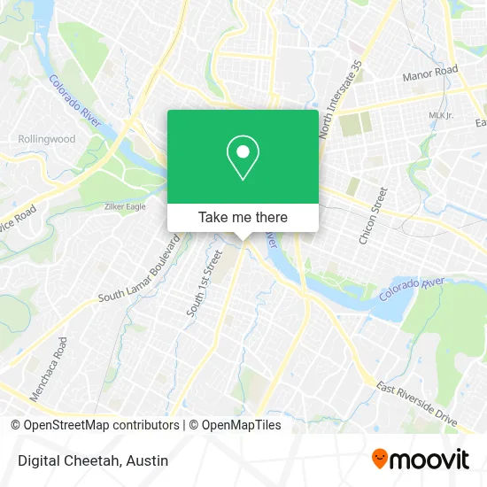 Digital Cheetah map