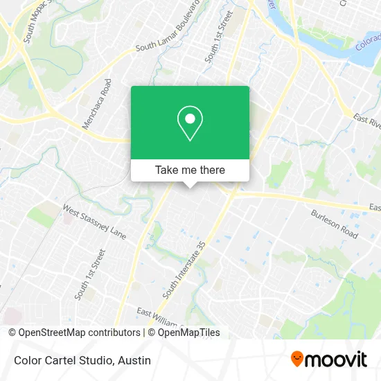 Color Cartel Studio map