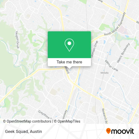 Geek Squad map